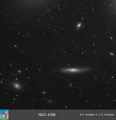 ngc4388 grosses Bild in Orginalaufl&ouml;sung